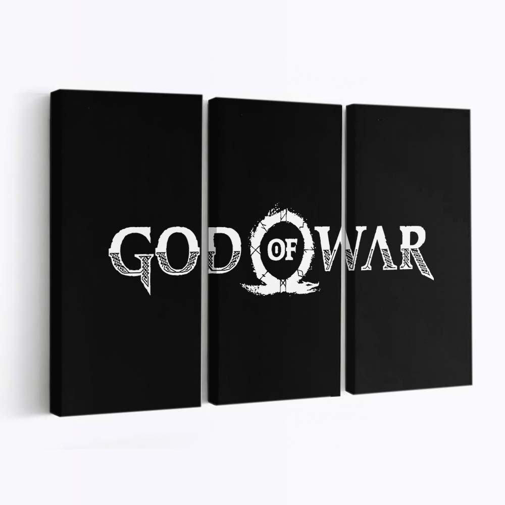 god of war 2018 logo 4k lc